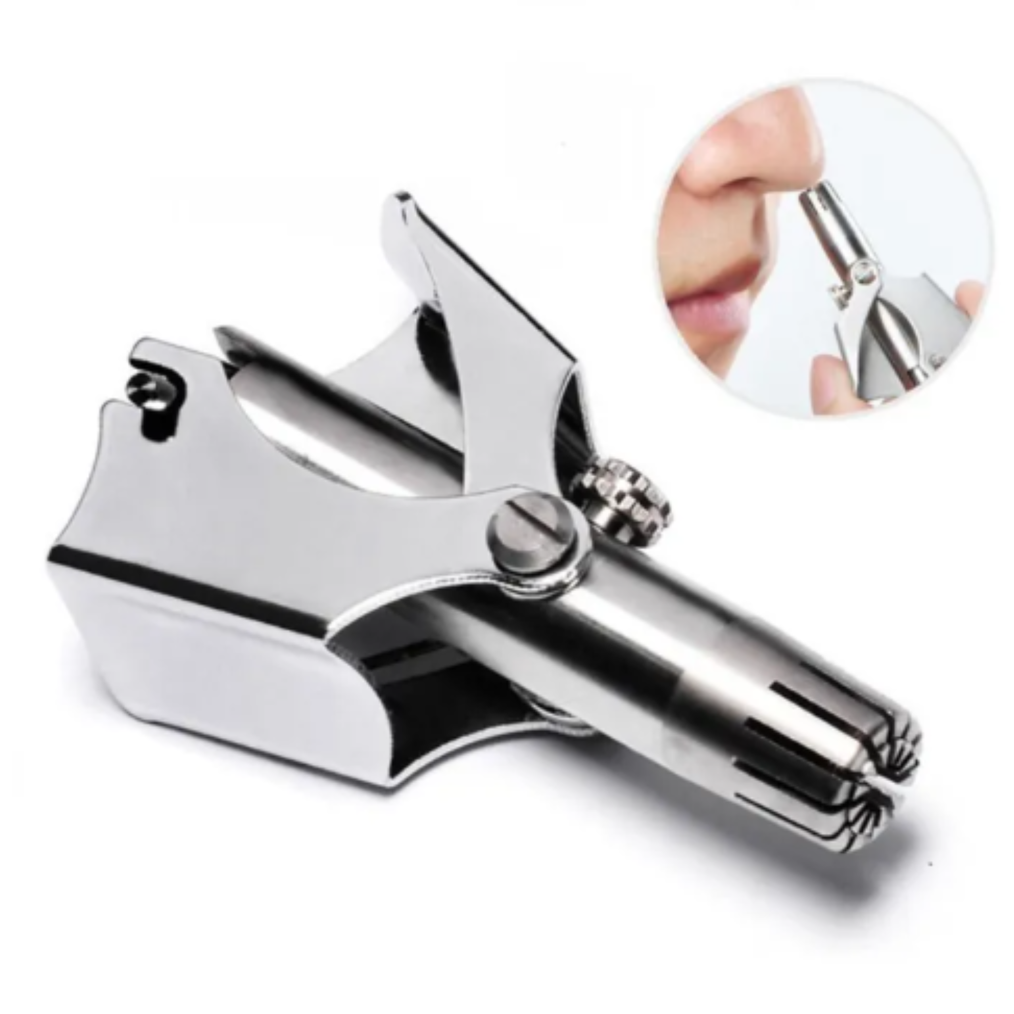 Stainless Steel Nose & Ear Hair Trimmer