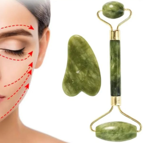 Flawless Jade Roller With Stone